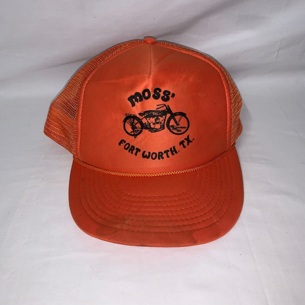 Vintage Motorcycle Trucker Hat